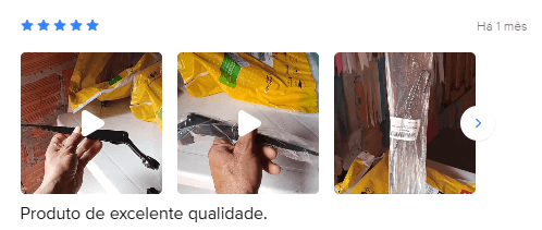Registro da avaliação 1 de um comprador