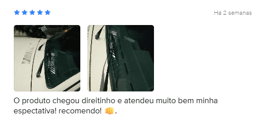 Registro da avaliação 5 de um comprador